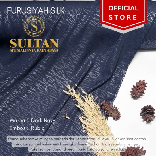 Embos Furusiyah Silk Dark Denim